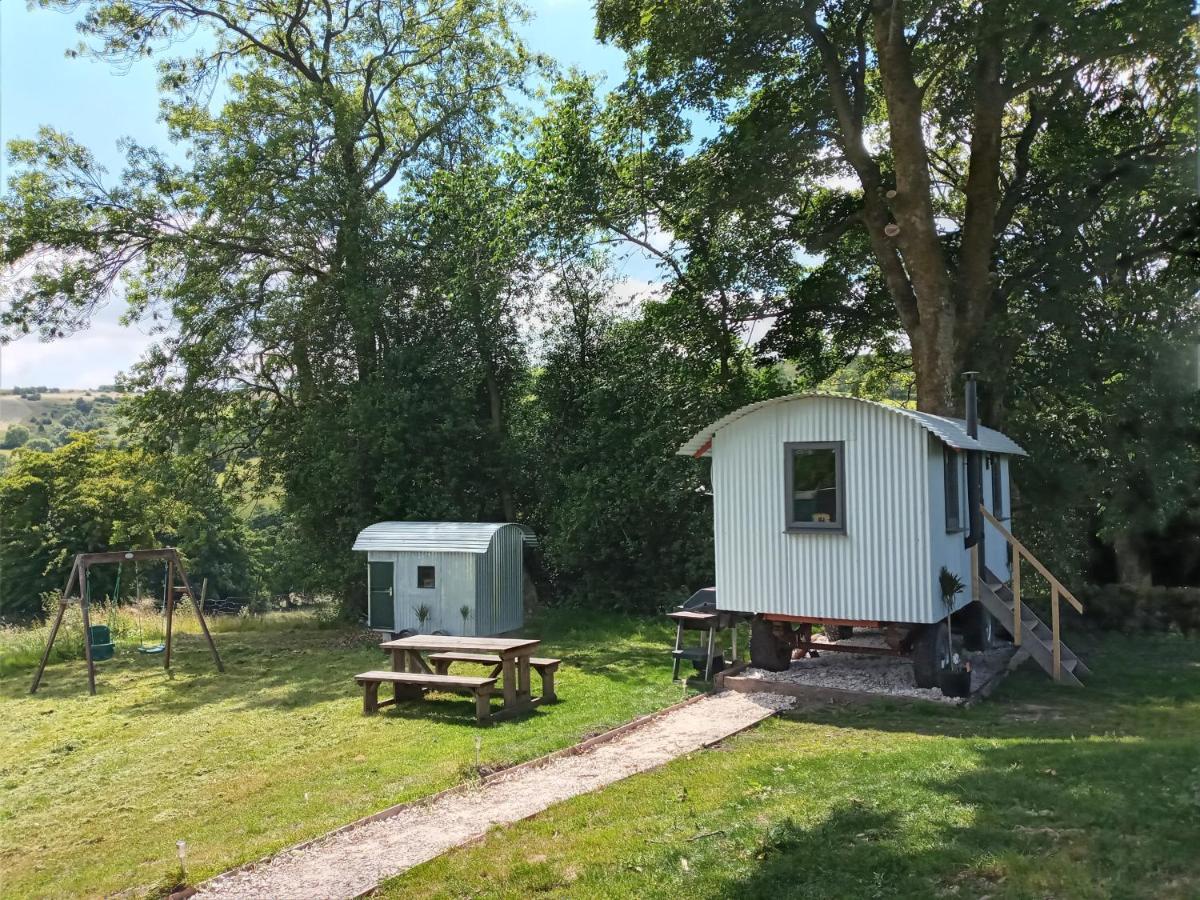 Orchard Meadow Shepherd Huts Leek-Buxton-Ashbourne Upper Elkstone Kültér fotó